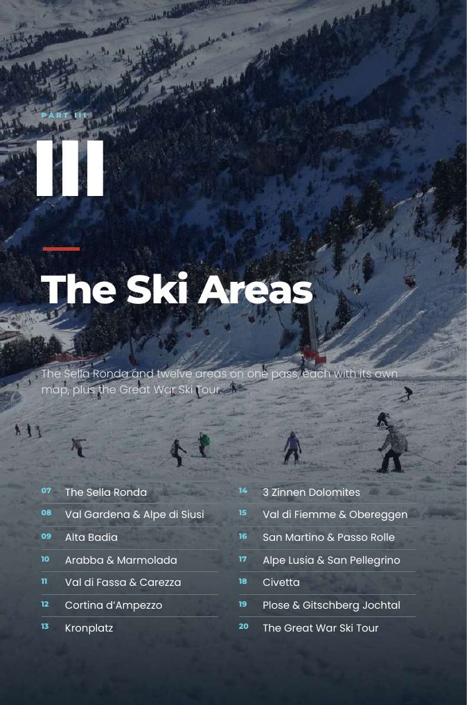 A page from Dolomites Winter
