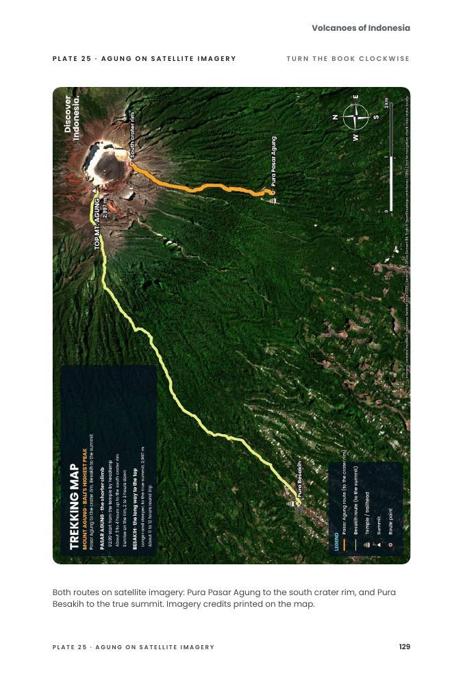 A page from Volcanoes of Indonesia