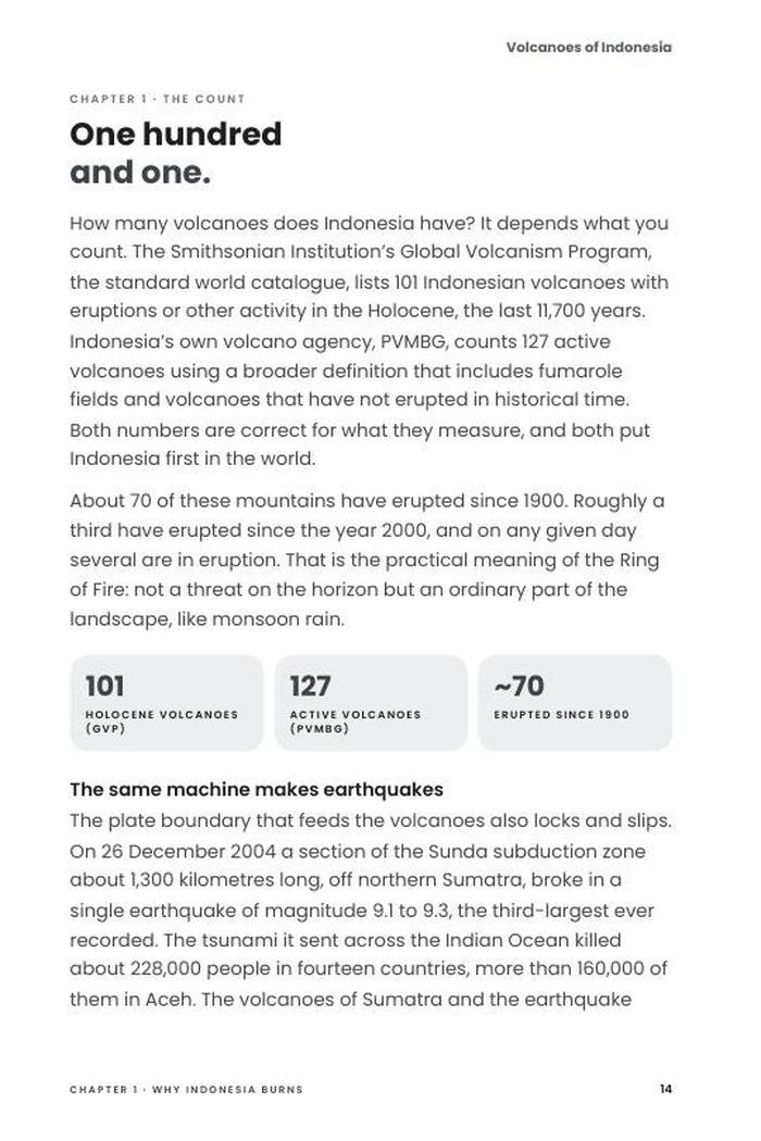 Preview page 14 of Volcanoes of Indonesia