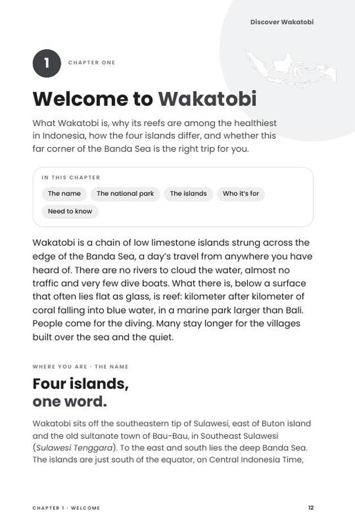 Preview page 12 of Wakatobi National Park