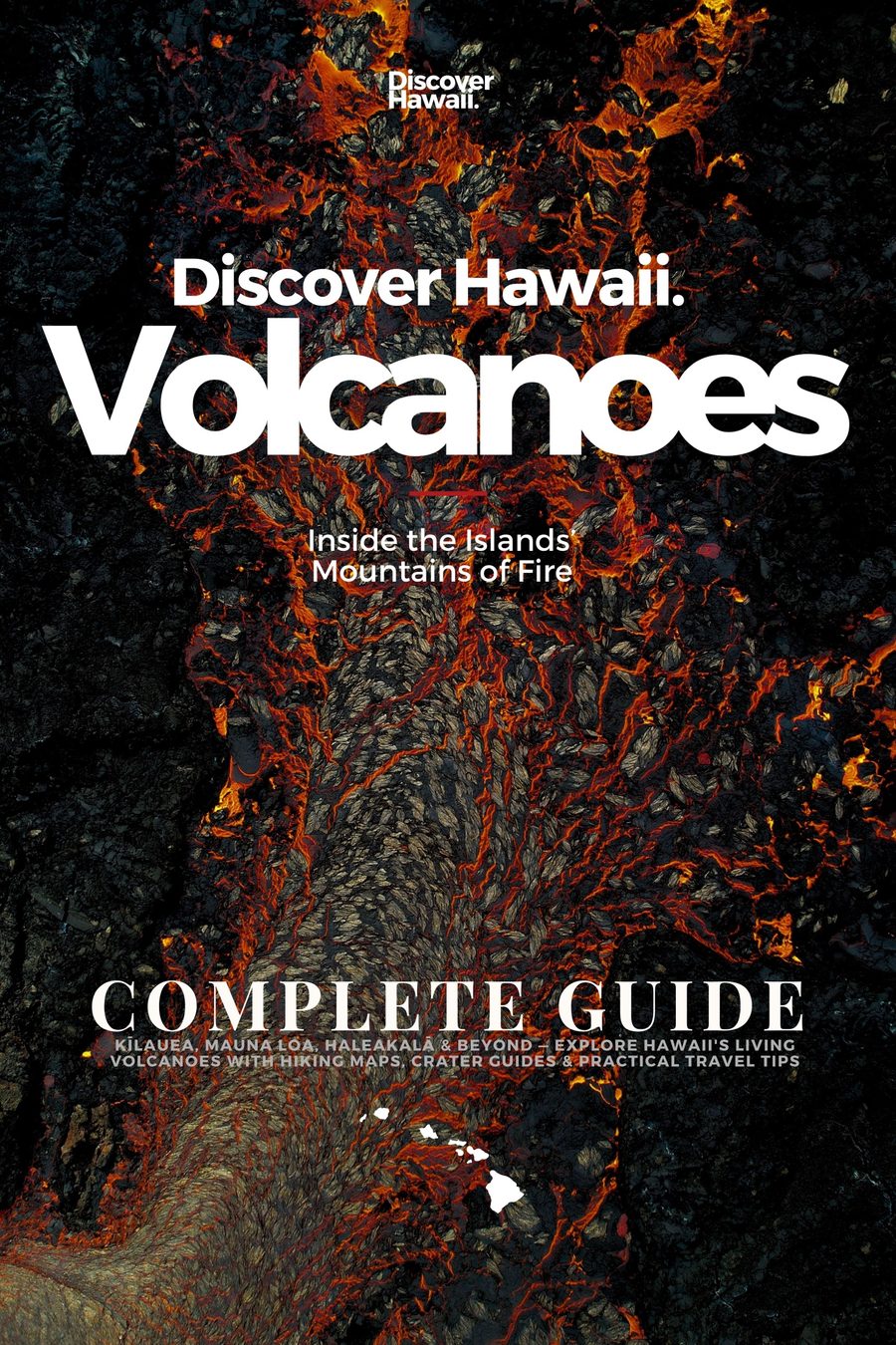 Cover of Hawaiʻi Volcanoes, Discover Hawaii